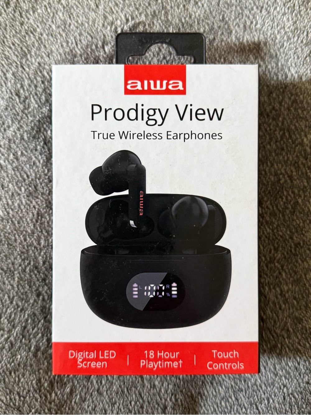 Aiwa Prodigy View True Wireless Earphones - NIB